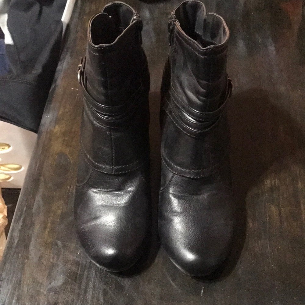 Black booties